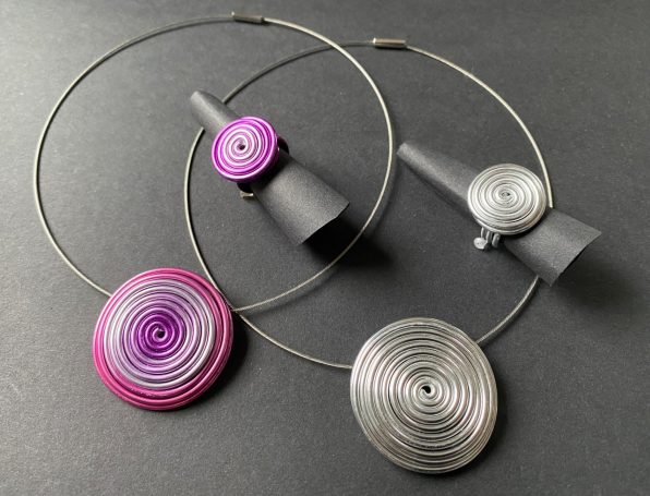 Schmuckset Spiralen Schmuckset Spiralen