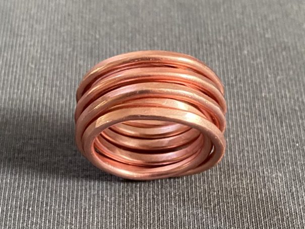 Ring Kreislauf Kupfer Rose Ring Kreislauf Kupfer Rose