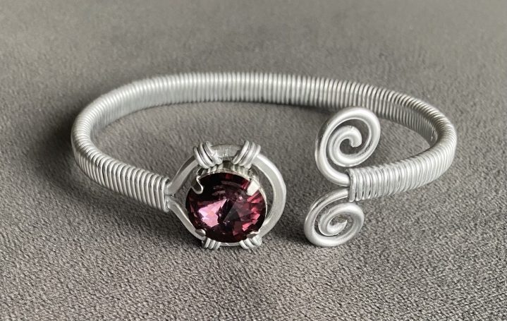 Armreif Swarovski Amethyst Blend Armreif Swarovski Amethyst Blend