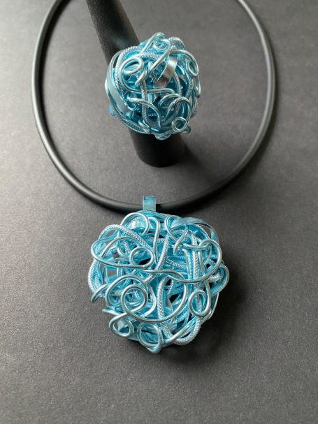 Schmuckset Chaos Schmuckset Chaos Eisblau