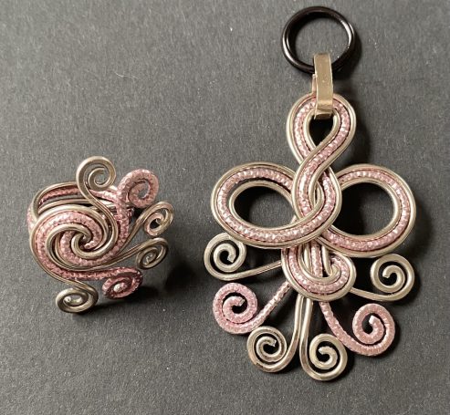 Schmuckset Medusa Platin-Rosé Schmuckset Medusa Platin-Rosé