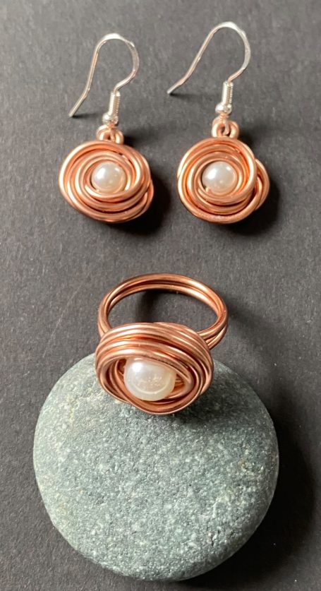 Schmuckset Nest Kupfer Rosé Schmuckset Nest Kupfer Rosé